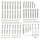 116PCS Allen Screw & washer kit For Sportster XL 883/1200 2004+ Engine Covers