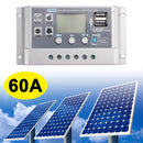 10A-60A PWM Solar Controller Display Current Solar Street Light Control 0V Start