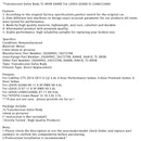 2012-2016 TOYOTA Crown Royal 2.0L 3.5L Transmission Valve Body TL-80SN AA80E 24269992