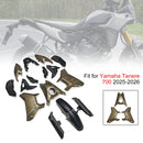 Injection Bodywork Fairing Kit for Yamaha Tenere 700 T700S 2025-2026