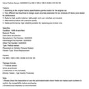 Particle Sensor 32203033 For Volvo S90 2 V60 2 V90 2 XC60 2 D3 D4 D5