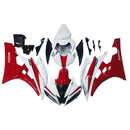 Fairings 2006-2007 Yamaha YZF-R6 White Red Michelin  R6 Racing Generic