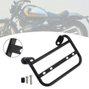 2024-2025 BMW R12 Saddlebag Support Mounting Bracket Racks Black Steel Left+ Right