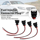 4-EV1 Fuel Injector Connector Plug Clip Pigtail Quick Disconnect Fit Daewoo