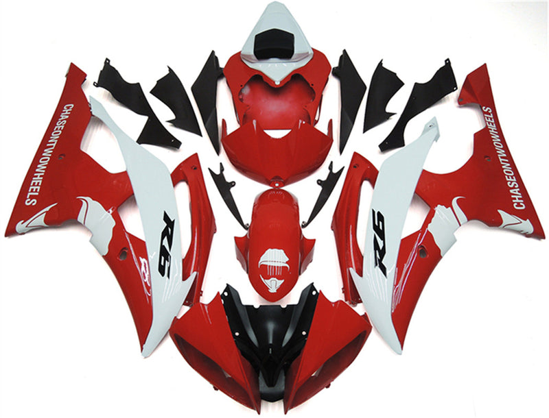 Amotopart Yamaha YZF 600 R6 2008-2016 Fairing Kit Bodywork Plastic ABS