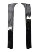 2013-2017 VW Golf 7 Variant Wagon Gloss Black Pair Rear Window Side Wing Spoiler