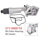2003-2005 For Mercedes-Benz C230 W203 C203 1.8L L4 Engine Oil Filter Housing 2711800610