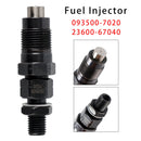1Pcs Fuel Injector For Hilux Surf Prado 1KZ-TE 3.0L 093500-7020 23600-67040