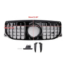 2024+ Fit Mercedes Benz GLB X247 GLB200 GLB250 Chrome+Black Front Bumper Grille