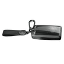 Aluminum Alloy TPU Black Car Key Case Cover With Buckle For Mazda CX-4 CX-5