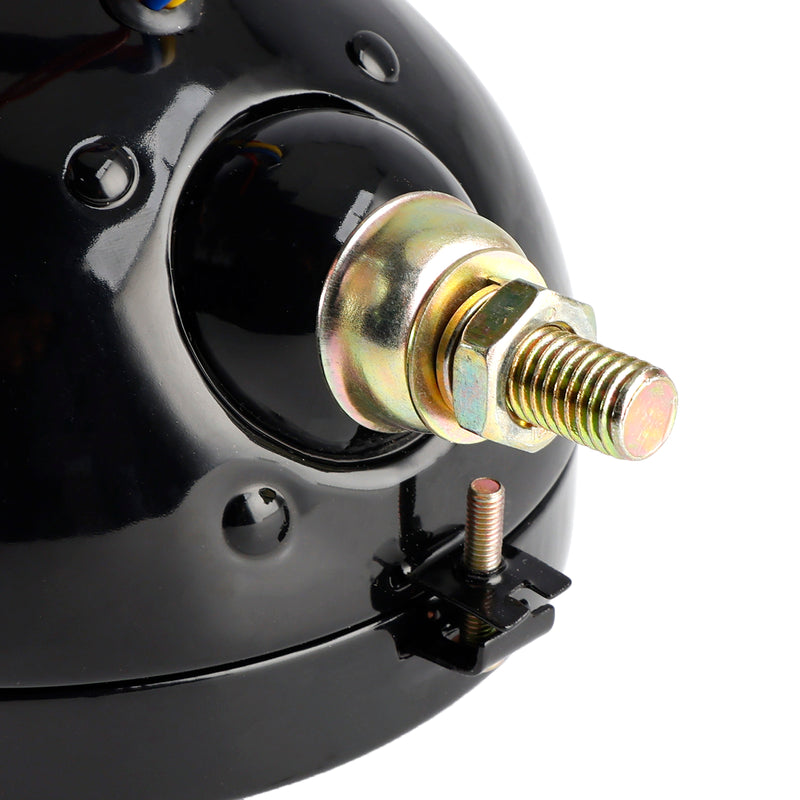 5.75" Spotlight Headlight Fog 9-Bulbs Black