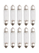 10PCS Car Light Tubular Lamp bulb C5W SV8.5 41MM 6424 24V 5W For OSRAM