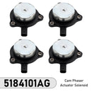 4PCS Cam Phaser Actuator Solenoid for Dodge Grand Caravan 3.6L 2011-20 5184101AG