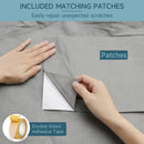 5 Layers Camper Cover 27'-30' Travel Trailer RV Cover Windproof Extra Thick  with Adhesive Repair Patches