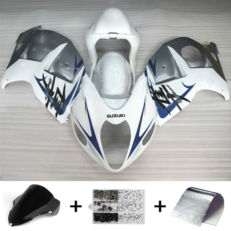 Amotopart Suzuki Hayabusa GSX1300R 1999-2007 Fairing Kit Bodywork Plastic ABS