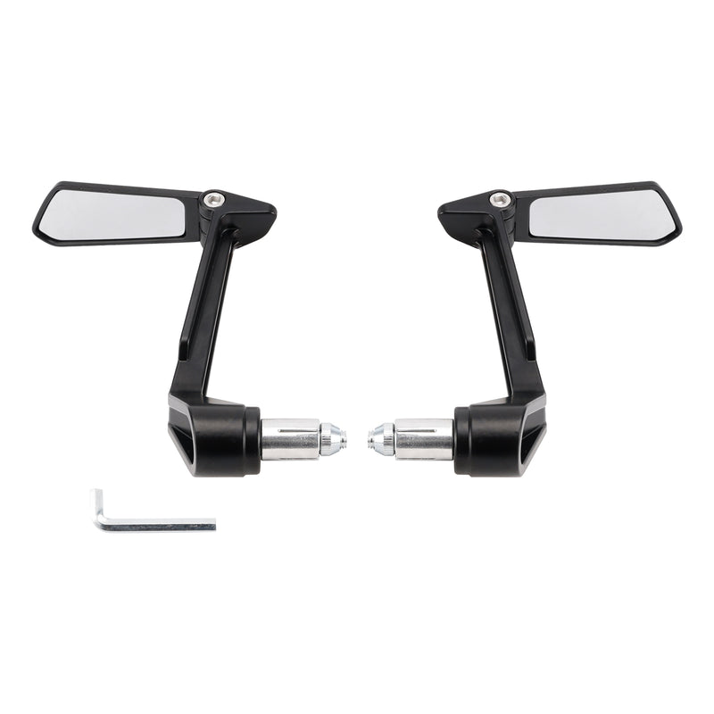 Pair Lever Guard Protection with Folding Handlebar Mirrors Mini Motorcycle 22mm