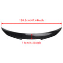 Carbon Fiber Look Rear Boot Spoiler For BMW 4 Series F36 4DR Coupe PSM Style