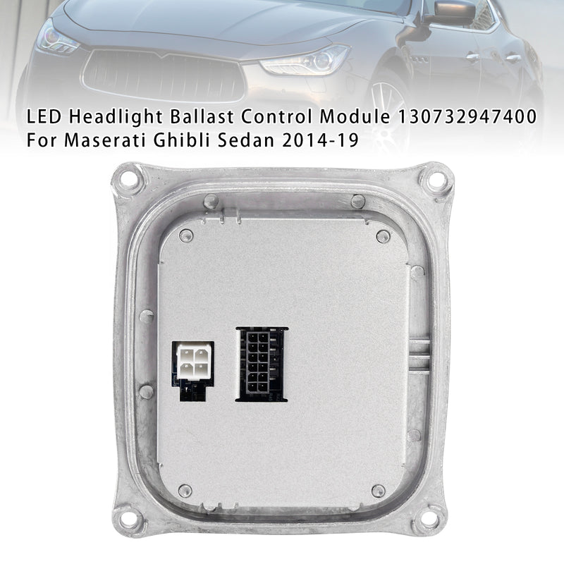 LED Headlight Ballast Control Module 130732947400 For Maserati Ghibli Sedan