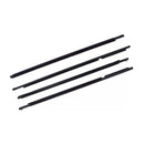 4Pcs Weatherstrip Window Moulding Trim Seal Belt For Toyota Highlander 2008-2010