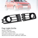 2PCS Front Lower Fog Light Cover Grille Grill Fit VW Polo 2002-2005