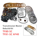 2008-2009 For VOLVO XC70 T5, V6 2.4, 3.0, 3.2 Transmission Master Rebuild Kit TF80-SC TF81-SC AF40