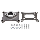 2044 One Natural Aluminum Performance Carburetor Adapter 2044