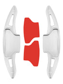 Steering Wheel Paddle Shifter Extension For Ford Explorer 20-23 Aluminium Silver