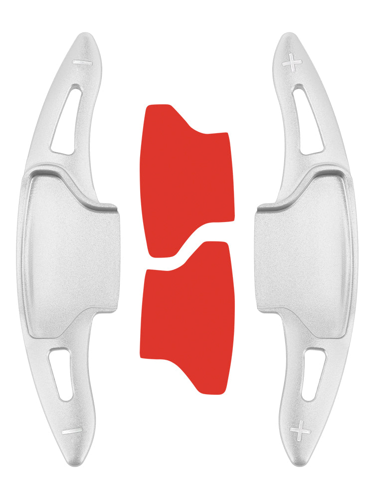 Steering Wheel Paddle Shifter Extension For Ford Explorer 20-23 Aluminium Silver