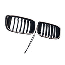 2018-2021 For BMW X3 X3M G01 G08  Pre-Facelift Gloss Black Front Kidney Mesh Grille Grill 51138469959