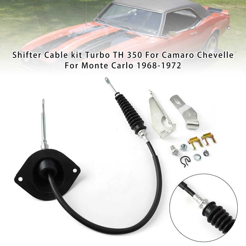Shifter Cable kit Turbo TH 350 For Camaro For Chevelle For Monte Carlo 1968-1972
