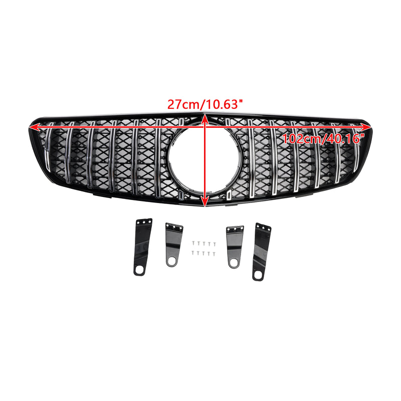 Front Bumper Grille Grill Fit Mercedes-Benz R-Class W251 R350 R500 2005-2009