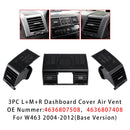 2004-2012 Mercedes-Benz G500 5.0L 5.5L 3PCS A/C Air Vent Grille Cover 4636807508 A4636807508