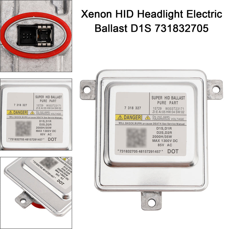 Xenon HID Headlight Electric Ballast D1S 731832705 For BMW 3 Series X1 Z4