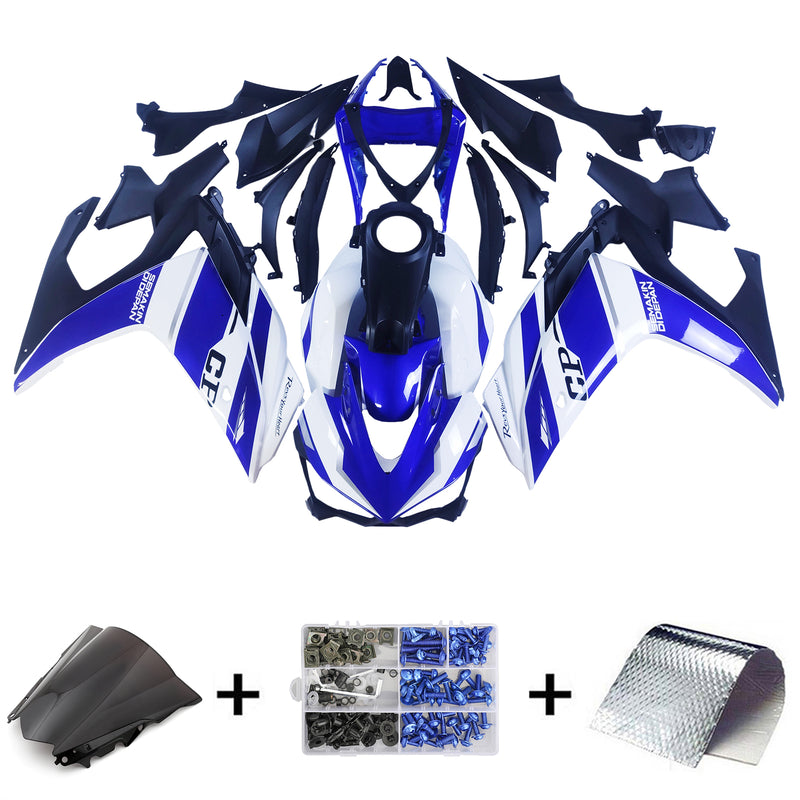 Amotopart Yamaha YZF-R3 2014-2018 R25 2015-2017 Fairing Kit Bodywork ABS