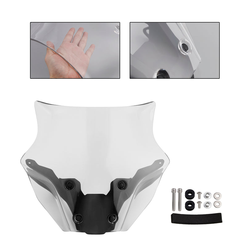 Windshield WindScreen + Bracket fit for YAMAHA MT-09/SP 2024-2025