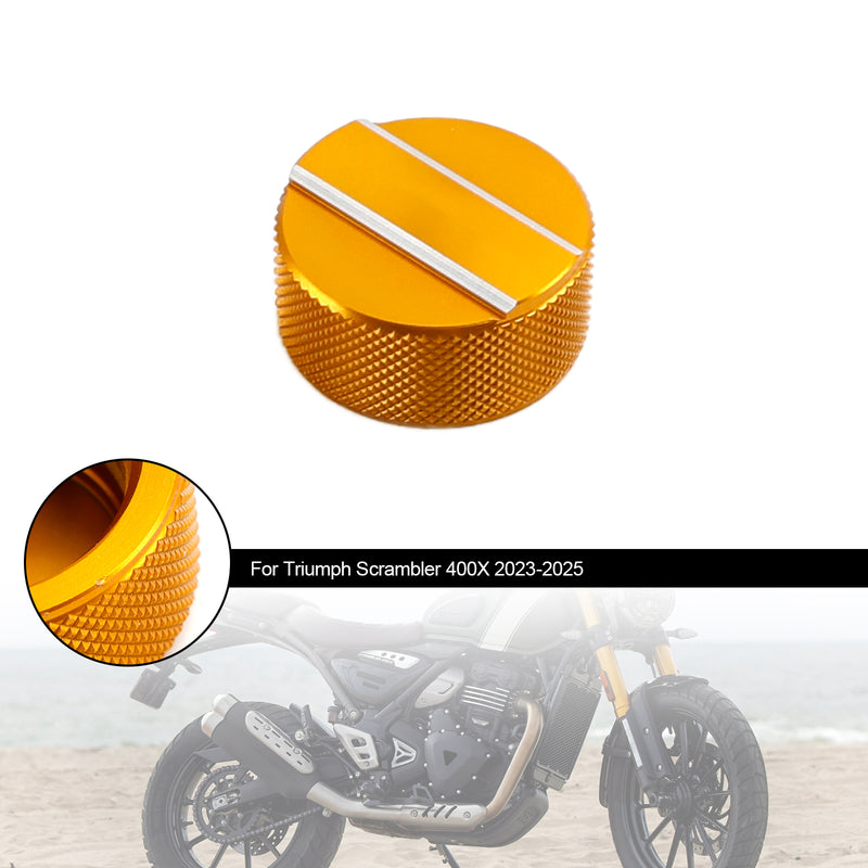 Radiator Cover coolant Cap Lid For Scrambler 400X 2023 2024 2025