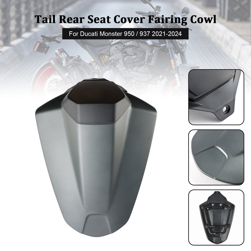 Tail Rear Seat Cover Fairing Cowl For Ducati Monster 950 937 2021-2024