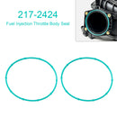 2PCS 217-2424 Fuel Injection Throttle Body Seal Gasket for GM Truck & TBSS