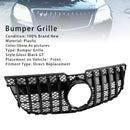 Gloss Black Front Grille Grill For Mercedes Benz GLK X204 2013-2015 GT