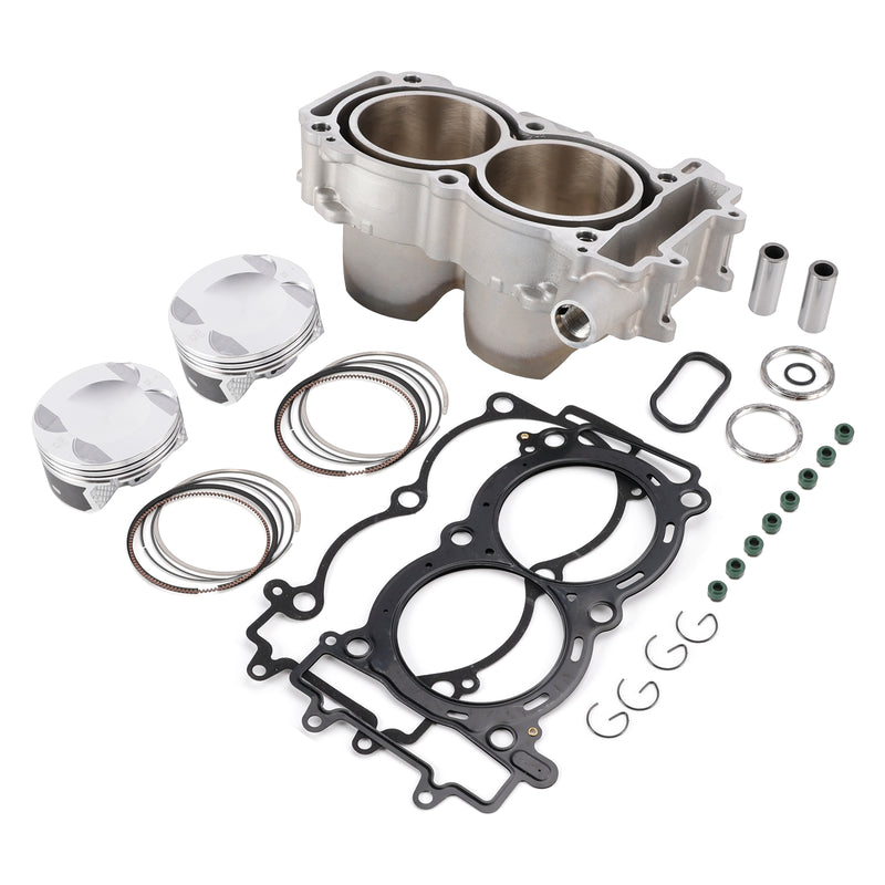 Cylinder Jug Pistons Top End Gaskets Kit For Polaris RZR XP 900 XP900 2011-2014