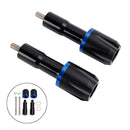 Cnc Anti-Crash Frame Sliders Protector Blue For Yamaha Yzf-R7 Yzf R7 2021-2023