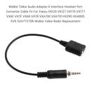 K Interface Headset Port Converter Cable for Yaesu VX7E VX6R VX7R VXA700 VXA710