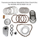 Transmission Master Rebuild Kit Filter Clutch Disc For NISSAN JF015E RE0F11A 2.0