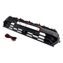 Black Front Bumper Grille Grill Fit Toyota Tacoma 2024+ With Led & Light Bar