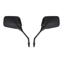 Pair Black Mirrors For Suzuki GS400 GS450 GS500 GS550 GS850 GS1000 GS1100 GS1150