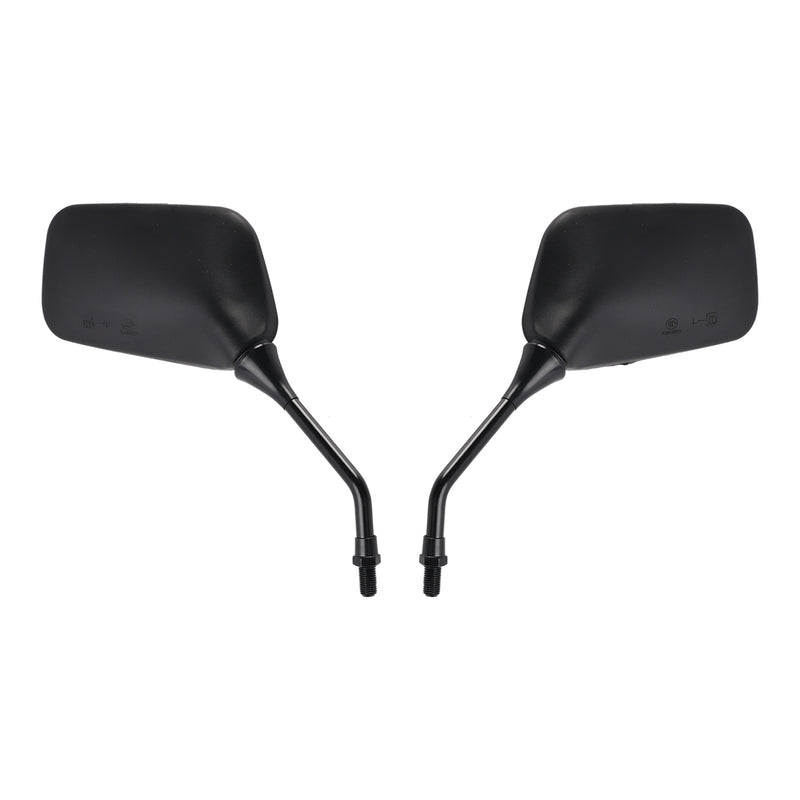 Pair Black Mirrors For Suzuki GS400 GS450 GS500 GS550 GS850 GS1000 GS1100 GS1150