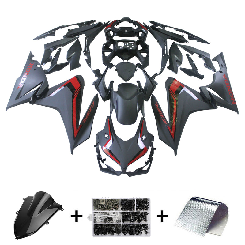 Amotopart Honda CBR500R 2019-2021 Fairing Kit Bodywork Plastic ABS