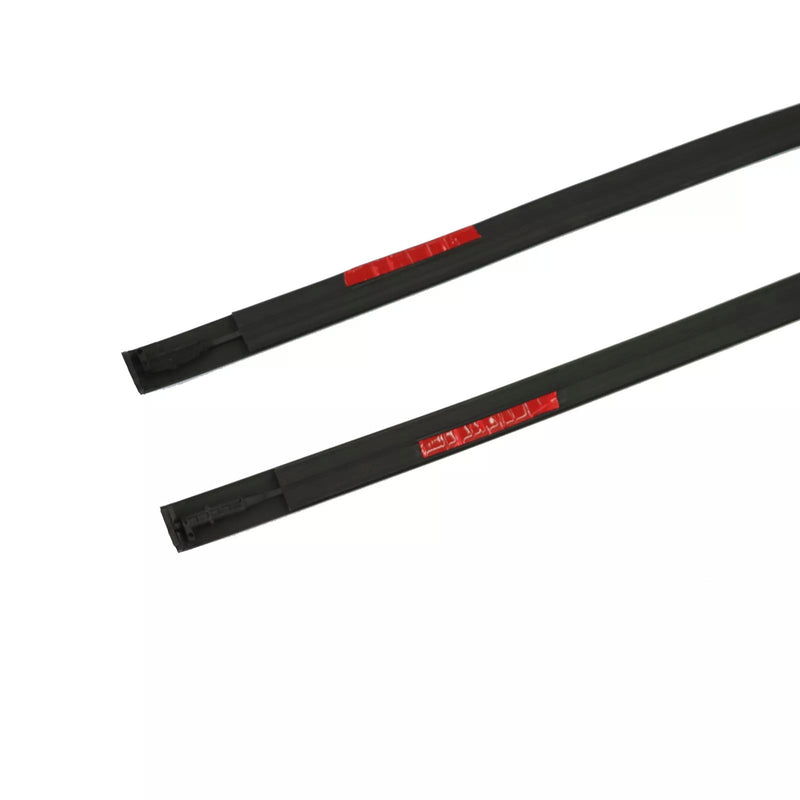2PCS Roof Drip Molding Trim Left & Right Side Rubber For Toyota Tundra