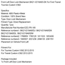 Front Left Door Lock BK21-V219A65-DK For Ford Transit Tourneo Custom V362