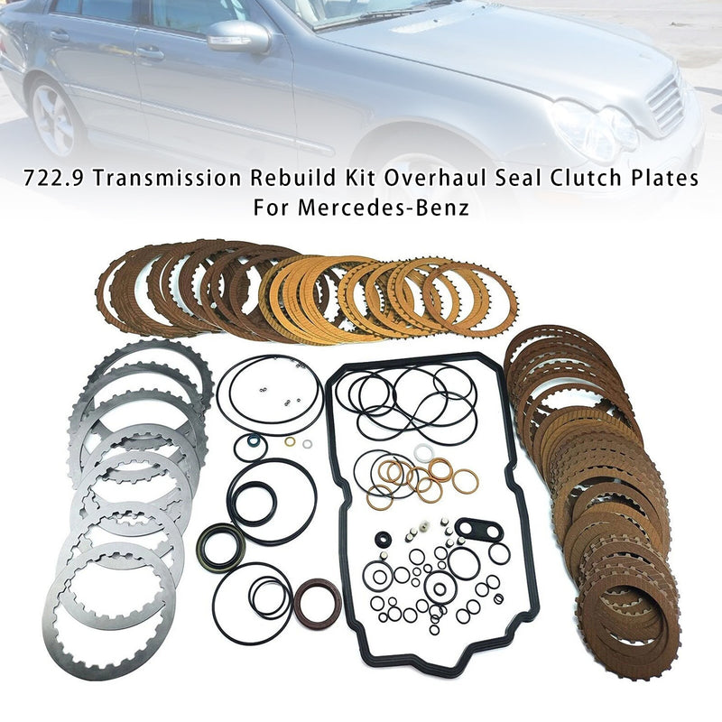 722.9 Transmission Rebuild Kit Overhaul Seal Clutch Plates For Mercedes-Benz